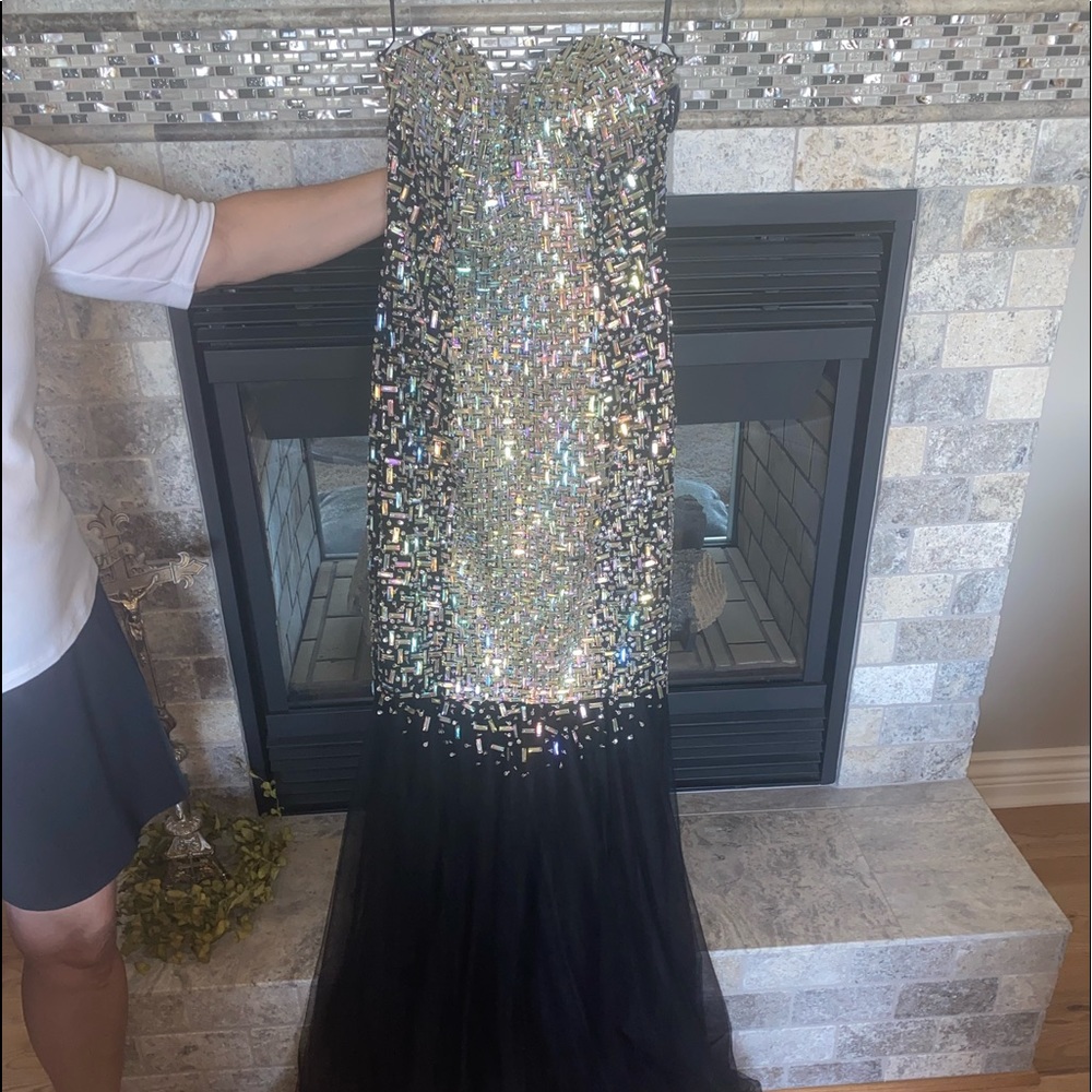 Mermaid style prom dress